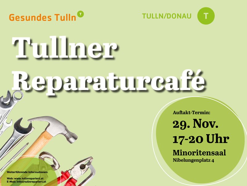 Erstes Tullner Reparaturcafé