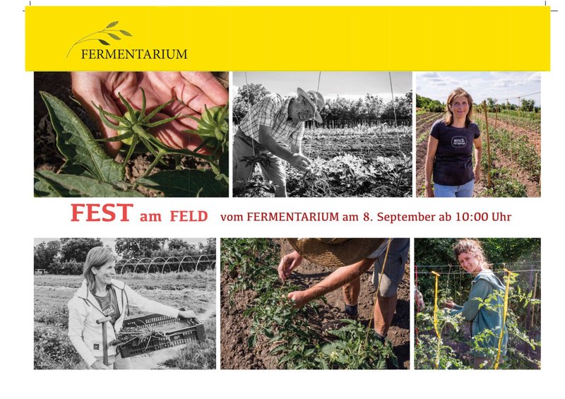 Fest im Feld im Fermentarium