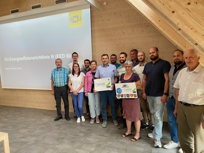 Die Region Wagram bereitet sich auf neue EU-Energieeffizienzrichtlinie vor